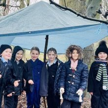 Outside in all Weathers: Sherborne Prep Forest School.